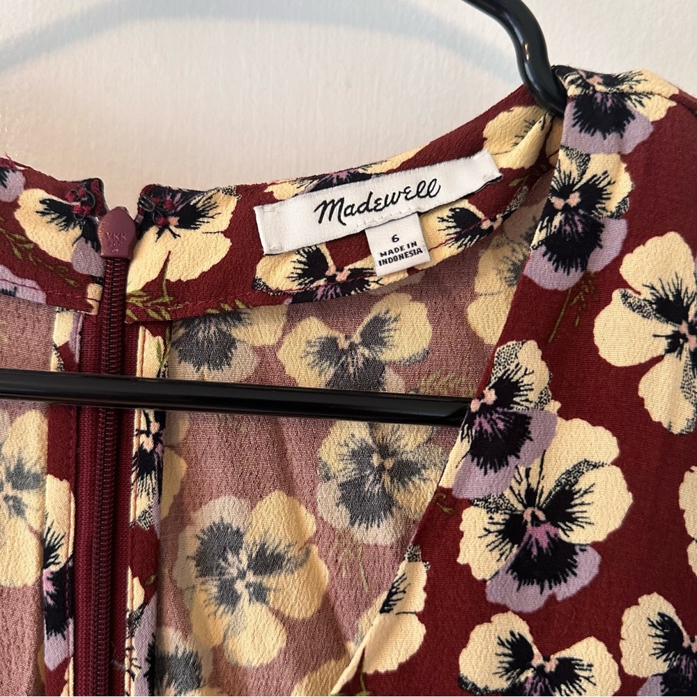 Madewell Pansy dress with button front - Picture 5 of 5
